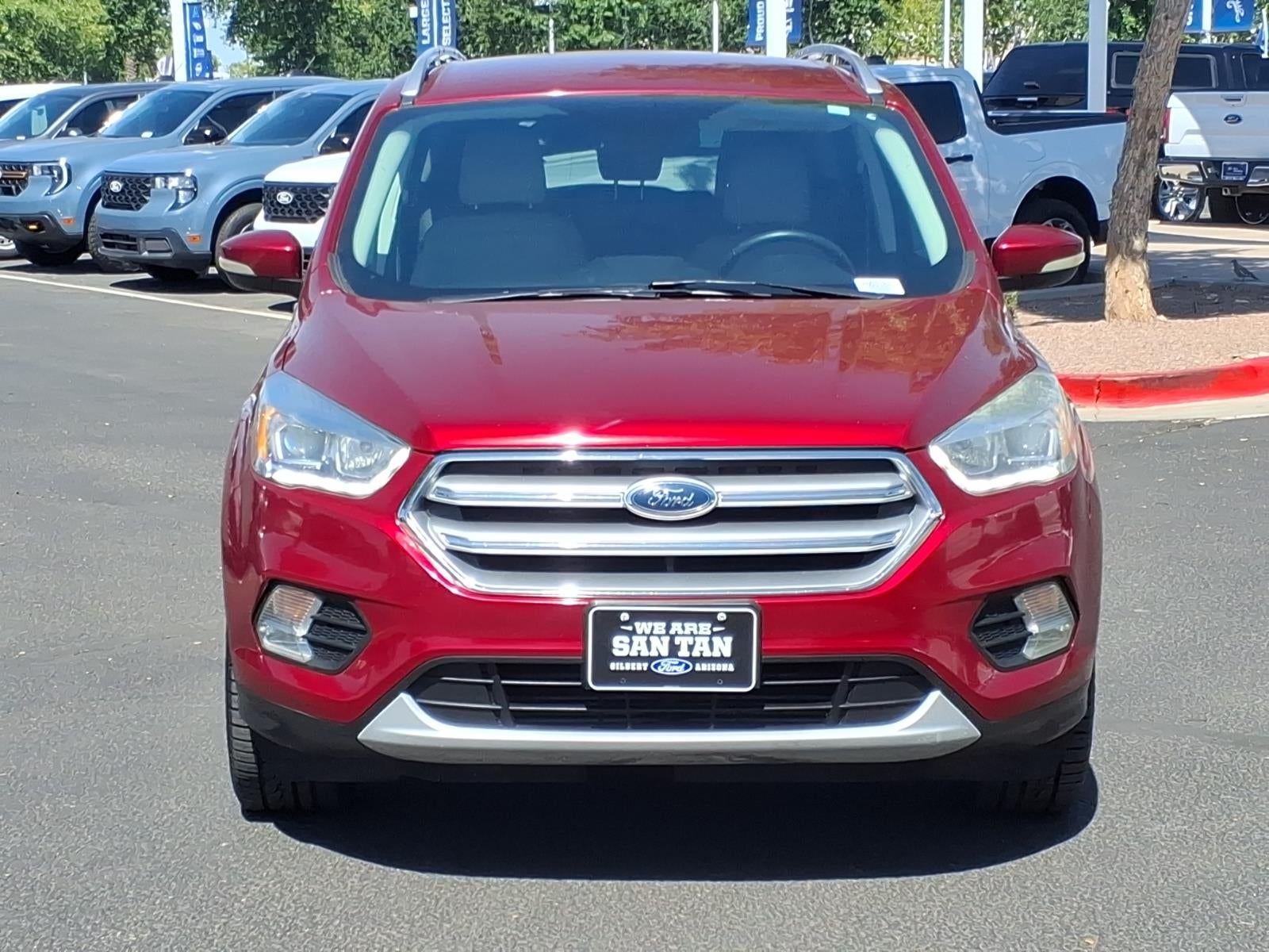 Used 2017 Ford Escape Titanium with VIN 1FMCU9J94HUE44274 for sale in Gilbert, AZ