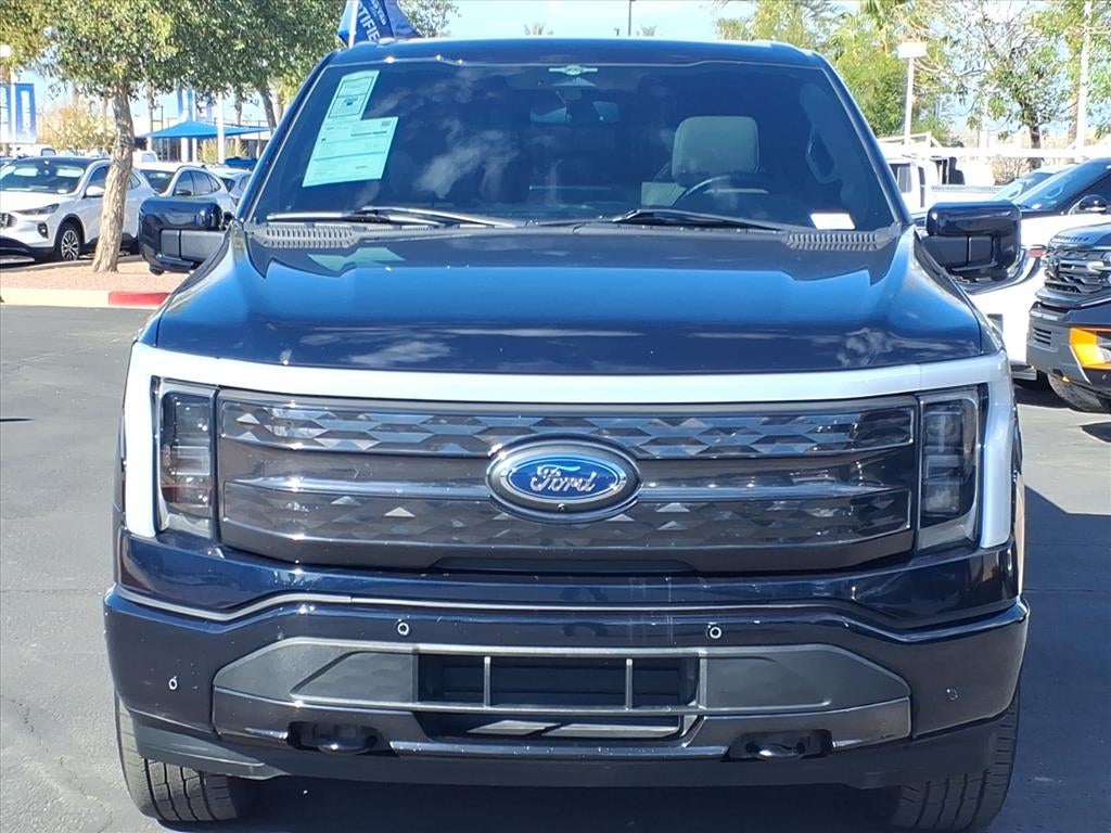 Used 2023 Ford F-150 Lightning Platinum with VIN 1FT6W1EV8PWG25420 for sale in Gilbert, AZ